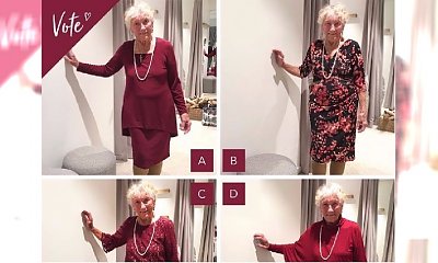 93-latka wychodzi za mąż i prosi o radę, którą sukienkę wybrać na ślub. Pomożecie?