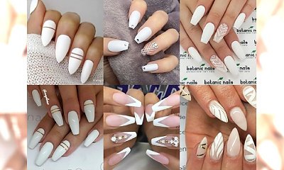 Biały manicure na lato - bosko wygląda z opalenizną i pasuje do wszystkiego. Galeria ślicznych propozycji