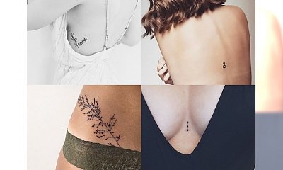 Czarujące tatuaże dla minimalistek - subtelne wzorki w nieoczywistych miejscach