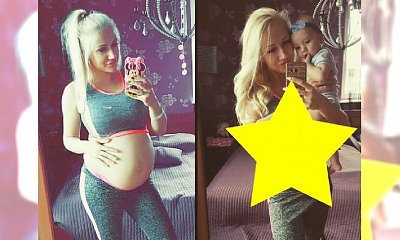 Eliza z "Warsaw Shore" pokazuje brzuch przed i po. "8 miesiąc ciąży / 5 miesięcy po urodzeniu"
