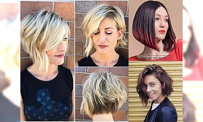 Ultrakobiecy i modny bob w różnorodnych odsłonach! Przegląd fryzjerskich trendów 2017!