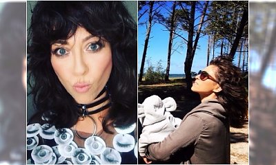 Natalia Kukulska pokazała twarz małej Laury. "Chomiczek" piszą fani. Ale jaki słodki!