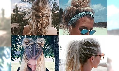 Finezyjne i proste upięcia idealne na plażę - galeria inspiracji