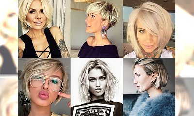 Uwodzicielskie boby i pixie dla blondynek - trendy na sierpień i wrzesień
