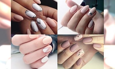 Elegancki i prosty manicure w jasnych kolorach - idealny dla dziewczyn, które kochają klasykę