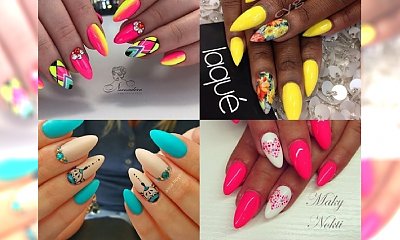 Wyrazisty manicure w intensywnych kolorach - świętuj lato, póki możesz!