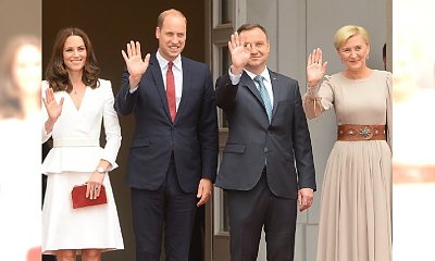 Książę William i księżna Kate w Polsce! Zobaczcie, jak wyglądali!