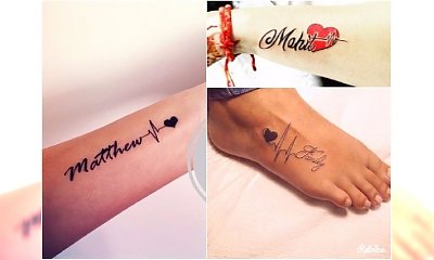 Tatuaż heartbeat dla mamy: wzory z imieniem, sercem i napisami. 13 super pomysłów!