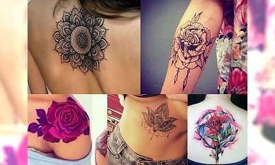 Modne tatuaże, w których się zakochasz! Mega kobiece, charyzmatyczne motywy 2017!