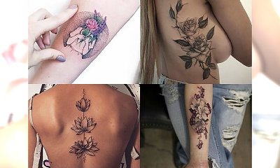 Kilkanaście bardzo kobiecych tatuaży - przegląd trendów 2017!