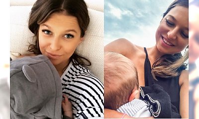 Anna Lewandowska pozuje z córką na obozie karate. Internautki: "Parcie na wieczny rozgłos"