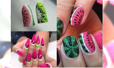 Manicure 2018: Arbuz na paznokciach! Idealny trend na wiosnę