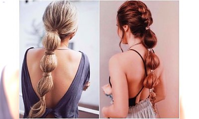 Bubble braid - jak zrobić tę supermodną fryzurę? [WIDEO + INSPIRACJE]