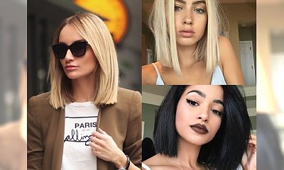 Cudowne fryzurki BLUNT CUT, które pokochamy jesienią 2017