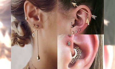Piercing ucha inny niż wszystkie - stylowe inspiracje, które chcemy przetestować OD ZARAZ!