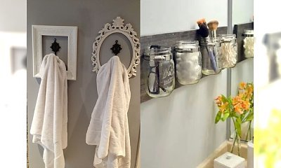 Proste, tanie i efektywne patenty na podrasowanie każdej łazienki - śliczne inspiracje z sieci