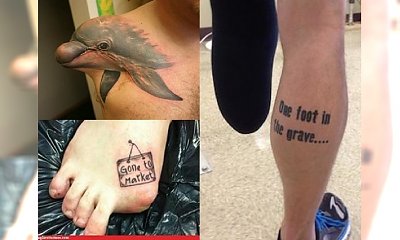 Ci ludzie mają do siebie niesamowity dystans! Mega zabawne tatuaże ludzi po amputacji