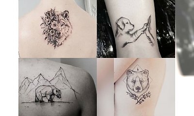 Zapierające dech w piersiach tatuaże z motywem zwierząt - CUDOWNE!
