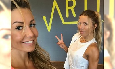 Małgorzata Rozenek ćwiczy z Ewą Chodakowską! Fani: "Tylko po co ta fota biustu".