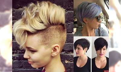 Krótkie fryzurki, którym się nie oprzesz! Gorące fryzjerskie trendy 2017/2018!