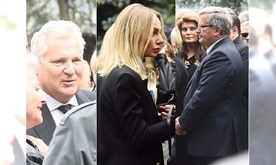 Znani żegnają wybitnego pisarza Janusza Głowackiego. Nie tylko prezydenci, ale i Agnieszka Woźniak-Starak z mężem