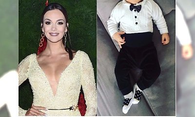 Paulina Krupińska PIERWSZY RAZ po drugiej ciąży. Pokazała też urocze zdjęcie synka "Mój towarzysz"