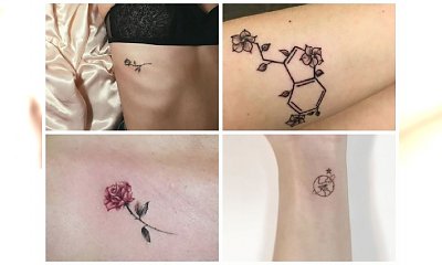 Małe i urocze tatuaże dla romantyczek i marzycielek - wzory, które Was uwiodą!