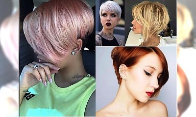 Krótkie fryzury damskie - najpiękniejsze cięcia z grzywką, asymetryczne, pixie bob