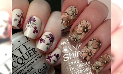 Jesienne inspiracje na kwiecisty manicure - piękne wzory, które Cię oczarują!