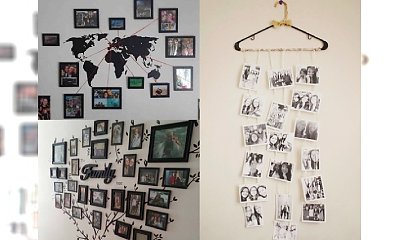 Odjazdowe pomysły na powieszenie zdjęć w pokoju - galeria ekstra inspiracji
