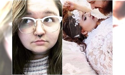 Dziewczyna plus size pochwaliła się ślubem z przystojnym ukochanym. "To żart?" - pytają internauci