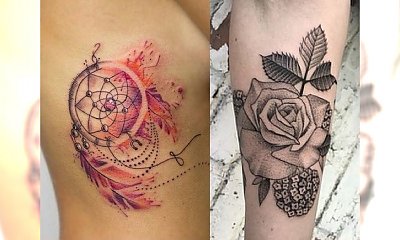 Gorące trendy tatuażu 2017/2018 - TOP 15-stka!