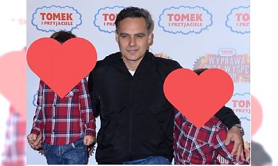 Jan Wieczorkowski z synami. "Ci dwaj goście to mój sukces". Fani: Przystojniacy po tacie!