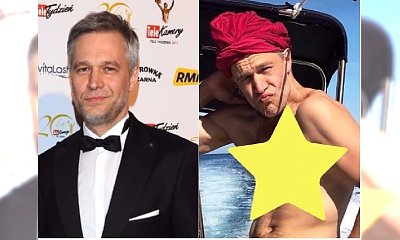 Michał Żebrowski pokazuje gołą klatę na Instagramie! Jest czego zazdrościć?