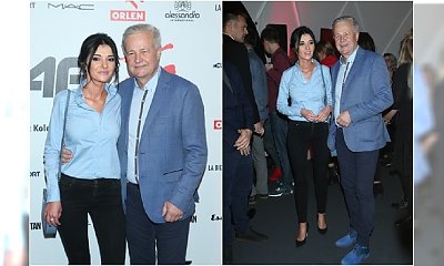 Odmłodzony Apoloniusz Tajner z piękną partnerką u boku. Nowy związek mu służy!