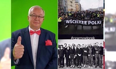 Roman "KTO TO R*CHA" Sklepowicz obraził uczestniczki Czarnego Protestu, teraz żałośnie się tłumaczy