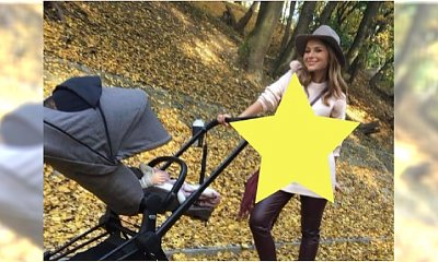 Paulina Sykut na jesienny spacer z córką ubrała się tak! Chcemy mieć ten sweter NATYCHMIAST!