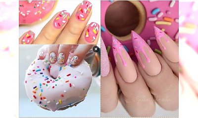 Manicure 2017: paznokcie jak... DONUTY? Galeria obowiązkowa dla miłośniczek słodkości!