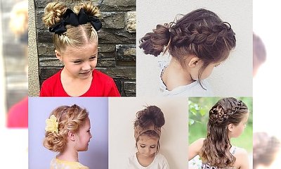 Śliczne fryzury dla dziewczynek - galeria uroczych inspiracji