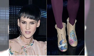 Agnieszka Chylińska obcięła grzywkę, ale to jej stylizacja "na dziewczynkę" wzbudza najwięcej emocji!