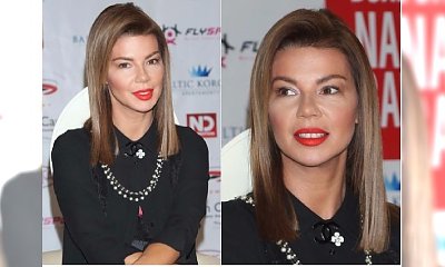 Edyta Górniak przyjechała do Polski. Pozuje w LATEKSOWYCH spodniach. Hot?
