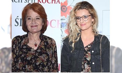 Zofia Zborowska (córka) i Maria Winiarska (mama) W TEJ SAMEJ SUKIENCE. "Ta kiecka ma ponad 40 lat"