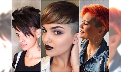 Krótkie fryzury z grzywką, asymetryczne, undercut. Urocze cięcia na nowy sezon!