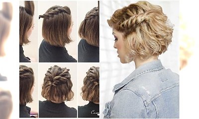 Krótkie włosy NAPRAWDĘ da się stylowo upiąć! Galeria świetnych inspiracji