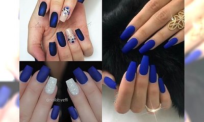 ROYAL BLUE - manicure idealny na koniec roku. Postaw na ożywczy i charyzmatyczny look!