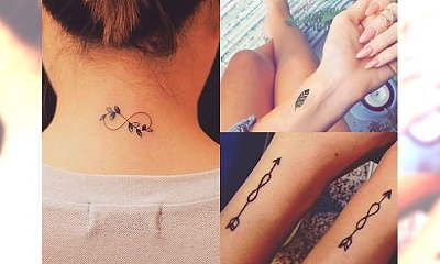 Małe tatuaże dla kobiet - top 16 propozycji z sieci