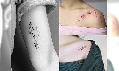 Subtelne tatuaże z motywem natury - wzory, które urzekają delikatnością!