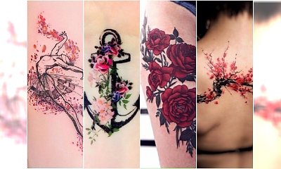 Kolorowe tatuaże dla kobiet - 20 pomysłów na wyjątkową ozdobę ciała