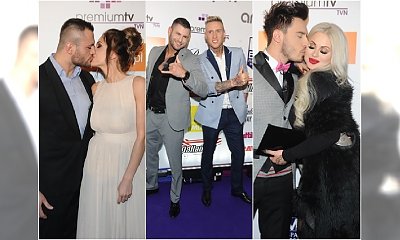 Ekipa "Warsaw Shore" na imprezie MTV: eleganccy Trybsonowie, Ewelina "domina", odmieniona Mała Ania (poznajecie ją jeszcze?)