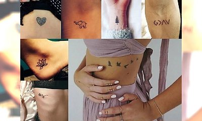 Małe tatuaże - kobiece i bardzo pomysłowe wzory, które będziesz chciała mieć na swoim ciele